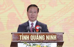 Chủ tịch nước: Phấn đấu để Quảng Ninh trở thành một tỉnh kiểu mẫu giàu đẹp, văn minh, hiện đại