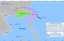 Bão KOINU có thể đi vào Biển Đông trong ngày 5/10