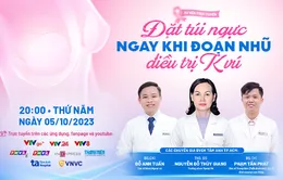 Tư vấn trực tuyến: Đặt túi ngực ngay khi đoạn nhũ điều trị K vú