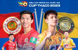 Siêu Cúp Bóng đá Quốc gia 2023: CLB Công An Hà Nội vs Đông Á Thanh Hoá | 17h00 ngày 6/10