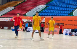 Đội tuyển futsal Việt Nam tích cực hoàn thiện bước chuẩn bị cuối cùng cho trận ra quân