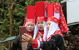 Độc đáo trang phục của phụ nữ Dao Thanh Phán ở Bình Liêu