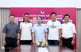 Hai trợ lý của HLV Hoàng Anh Tuấn chính thức ký hợp đồng dài hạn với LĐBĐVN