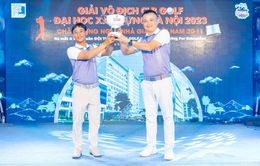 Golfer Dương Văn Vinh lên ngôi giải vô địch CLB Golf ĐH Xây Dựng Hà Nội 2023