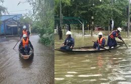 Thừa Thiên - Huế khắc phục điện và môi trường sau lũ