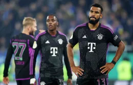 Bayern Munich thua đội hạng 3, dừng bước tại Cúp Quốc gia Đức