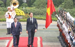 Thủ tướng Phạm Minh Chính chủ trì lễ đón chính thức Thủ tướng Hà Lan Mark Rutte