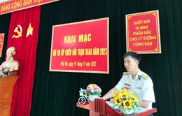 Sôi nổi Hội thi kíp chiến đấu Trạm ra đa năm 2023