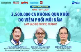 2,5 triệu ca không qua khỏi do viêm phổi mỗi năm – làm sao để phòng tránh?