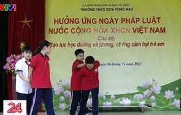 Học sinh Hà Nội hào hứng tham gia cuộc thi "Trường học không ma tuý"