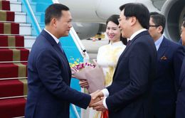 Thủ tướng Vương quốc Campuchia Hun Manet đến Hà Nội, bắt đầu thăm chính thức Việt Nam