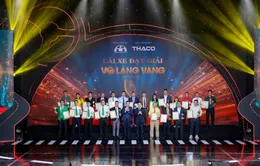 20 tập thể và 50 cá nhân được tôn vinh tại Lễ trao giải Vô lăng vàng 2023