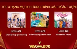 VTV Awards 2023: Top 3 Chương trình giải trí ấn tượng cân tài cân sức