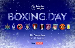 Loạt trận Boxing Day - Thử thách về thể lực với các đội bóng Anh