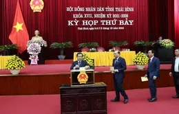 Thái Bình lấy phiếu tín nhiệm các chức danh do HĐND tỉnh bầu