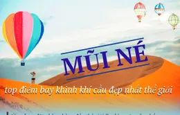 Mũi Né - top điểm bay khinh khí cầu đẹp nhất thế giới