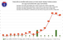 Ngày 16/4: Cả nước ghi nhận 716 ca mắc COVID-19; 38 bệnh nhân đang thở oxy