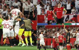 Lượt về tứ kết UEFA Europa League: Man Utd đại bại