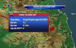 Kon Tum lại xảy ra động đất