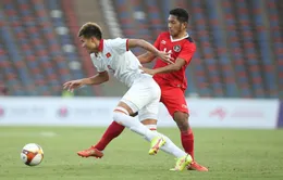 Highlights hiệp 1 | U22 Indonesia vs U22 Việt Nam | Bán kết bóng đá nam SEA Games 32