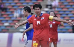 Tranh HCĐ SEA Games 32 | ĐT nữ Campuchia 0-6 ĐT nữ Thái Lan: Chiến thắng áp đảo!