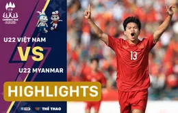 Highlights | U22 Việt Nam 3-1 U22 Myanmar | Tranh HCĐ bóng đá nam SEA Games 32