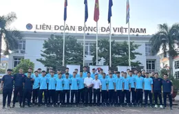 ĐT U17 Việt Nam khởi hành tới Qatar tiếp tục chuẩn bị cho VCK U17 châu Á 2023