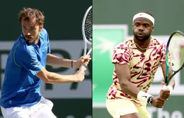 Vòng 3 Madrid mở rộng | Tiafoe bị loại, Medvedev vất vả giành chiến thắng