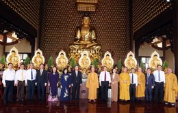 Chủ tịch nước Võ Văn Thưởng chúc mừng Đại lễ Phật đản tại TP Hồ Chí Minh