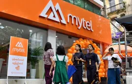 Mytel dẫn đầu thị phần dịch vụ di động tại Myanmar