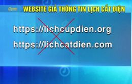 Nhiều website giả thông tin lịch cắt điện, ngành Điện lực lên tiếng