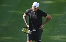 Nick Kyrgios dừng bước tại vòng 1 giải quần vợt Stuttgart mở rộng 2023