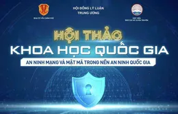 Tổ chức Hội thảo khoa học quốc gia “An ninh mạng và Mật mã trong nền an ninh quốc gia”