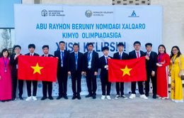 Việt Nam xếp thứ nhất toàn đoàn tại Olympic Hóa học Quốc tế Abu Reikhan Beruniy