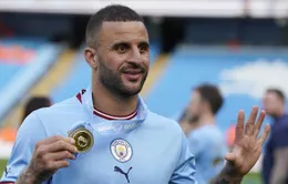 Kyle Walker bất ngờ đàm phán gia hạn hợp đồng với Man City