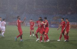 Thắng Hồng Lĩnh Hà Tĩnh tại Hàng Đẫy, CLB Công An Hà Nội vươn lên dẫn đầu V.League 2023