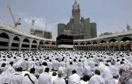 Bắt đầu lễ hành hương Hajj lớn nhất của người Hồi giáo