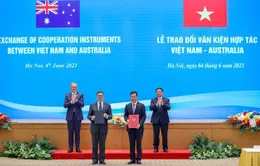 Việt Nam - Australia trao đổi nhiều văn kiện hợp tác và khai trương 2 đường bay thẳng mới