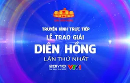 Truyền hình trực tiếp Lễ trao Giải Diên Hồng lần thứ nhất (20h10, VTV1)