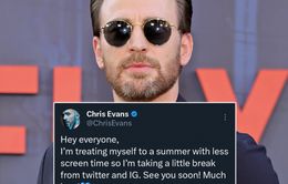 "Captain America" Chris Evans từ bỏ mạng xã hội vì "cảm thấy lạc lõng với chính mình"