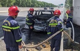 Liên tiếp xảy ra các vụ cháy ô tô trên cao tốc