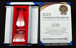 Be’Balance nhận giải thưởng danh giá trong hạng mục "Mask Pack" tại Hàn Quốc