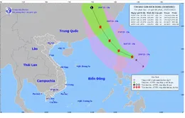 Bão Doksuri tiến gần Biển Đông