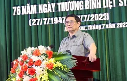 Thủ tướng Phạm Minh Chính: Chăm sóc thương binh, bệnh binh, người có công như chăm sóc người thân