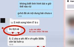 Dịch vụ viết luận văn thuê: Cần là có, giá từ vài trăm đến hàng chục triệu đồng