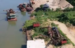 Báo động: Tràn lan bến bãi vi phạm ở sông Lô