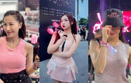 Loạt BTV, MC nổi tiếng quẩy hết mình tại Born Pink