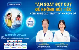 Tư vấn trực tuyến: Tầm soát đột quỵ để không hối tiếc - Công nghệ cao truy tìm mọi nguy cơ