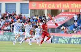 Hồng Lĩnh Hà Tĩnh chia điểm CLB Hải Phòng trong trận cầu 0 bàn thắng | V.League 2023