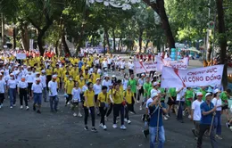 TP Hồ Chí Minh: 5.000 người đi bộ đồng hành vì nạn nhân chất độc da cam/dioxin